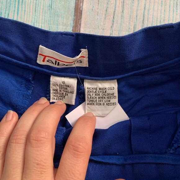 100% cotton Talbots high rise shorts - Picture 5 of 7